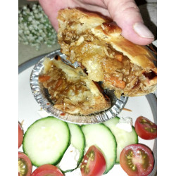 Pie, Spare Rib size +-550g - (unbaked & frozen) 